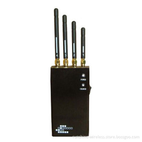 4-band GSM, DCS, 3G, Wi-Fi, Powerful Mobile Phone Signal Jammer